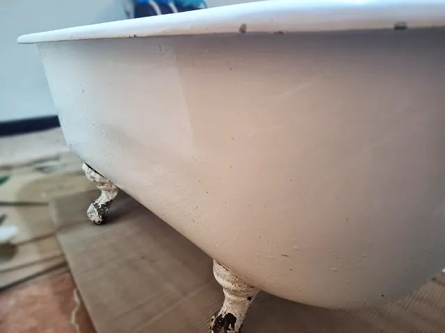 Banheira vitoriana de ferro  - Foto 5