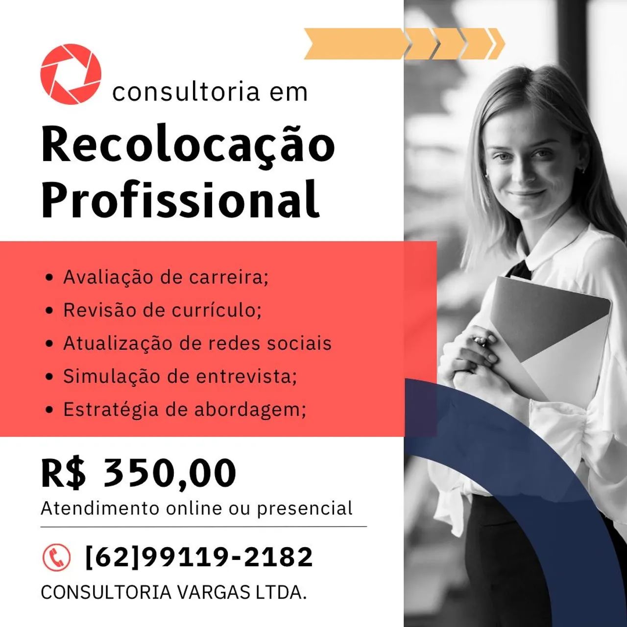 Recolocação profissional - Consultoria Vargas