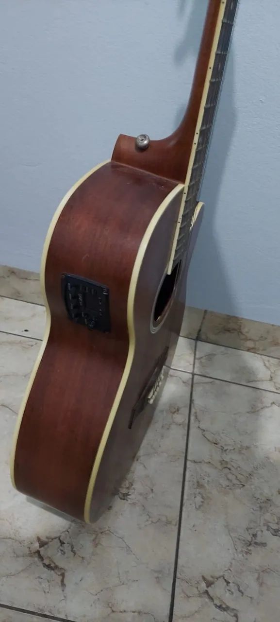 Violão Seizi Aço Eletroacustico - Foto 3