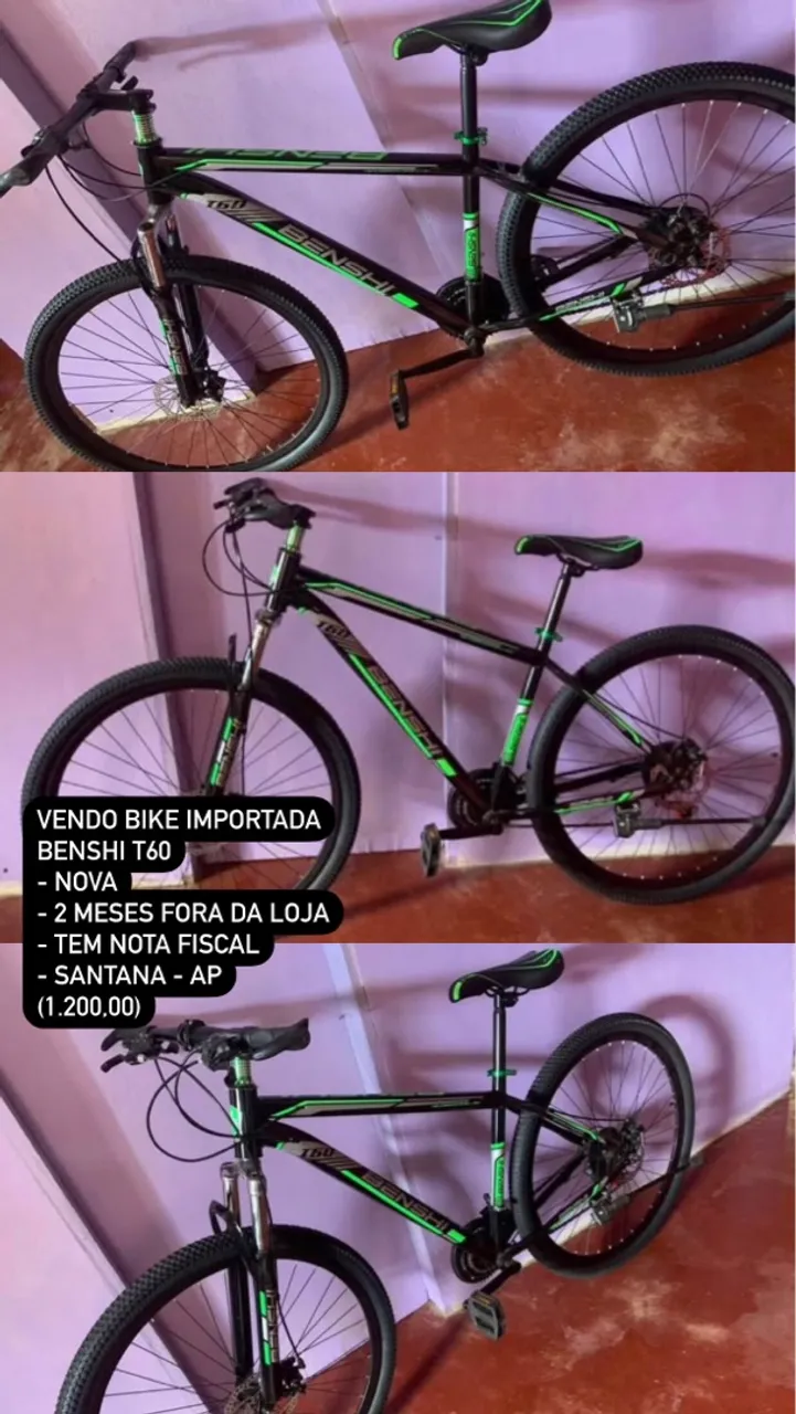 Bike Importada Benshi T60