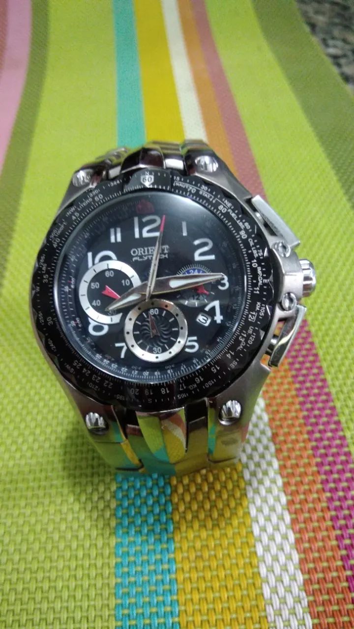 Relógio Masculino Flytech Titanium