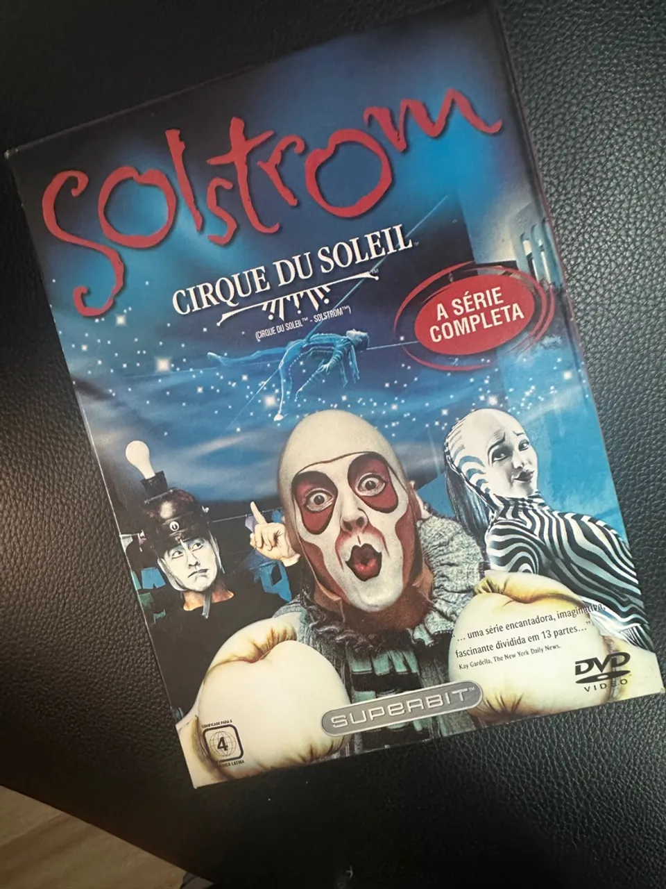 Série Cirque Du Soleil - 4 dvd