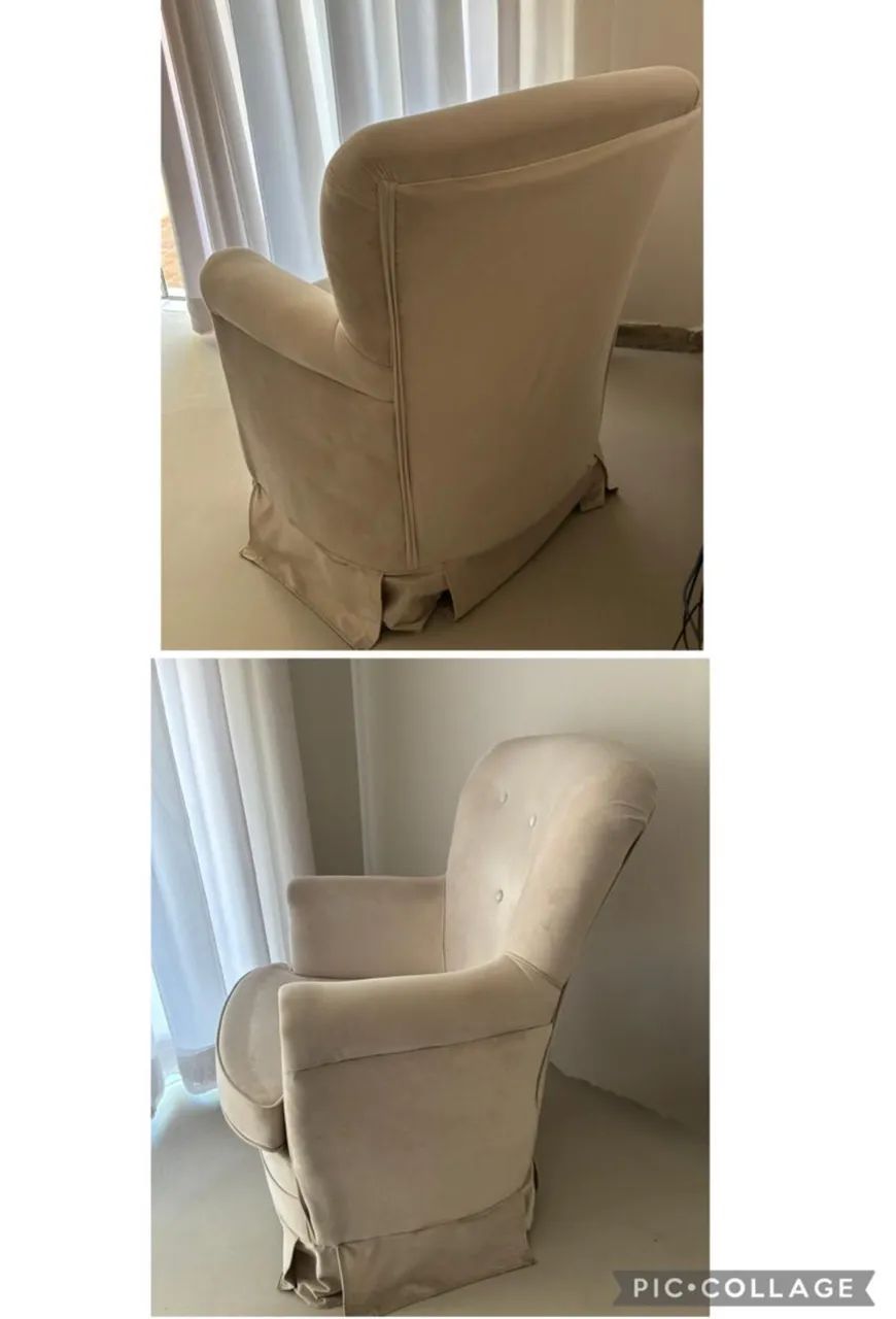 Cadeira de amamentação com balanço 