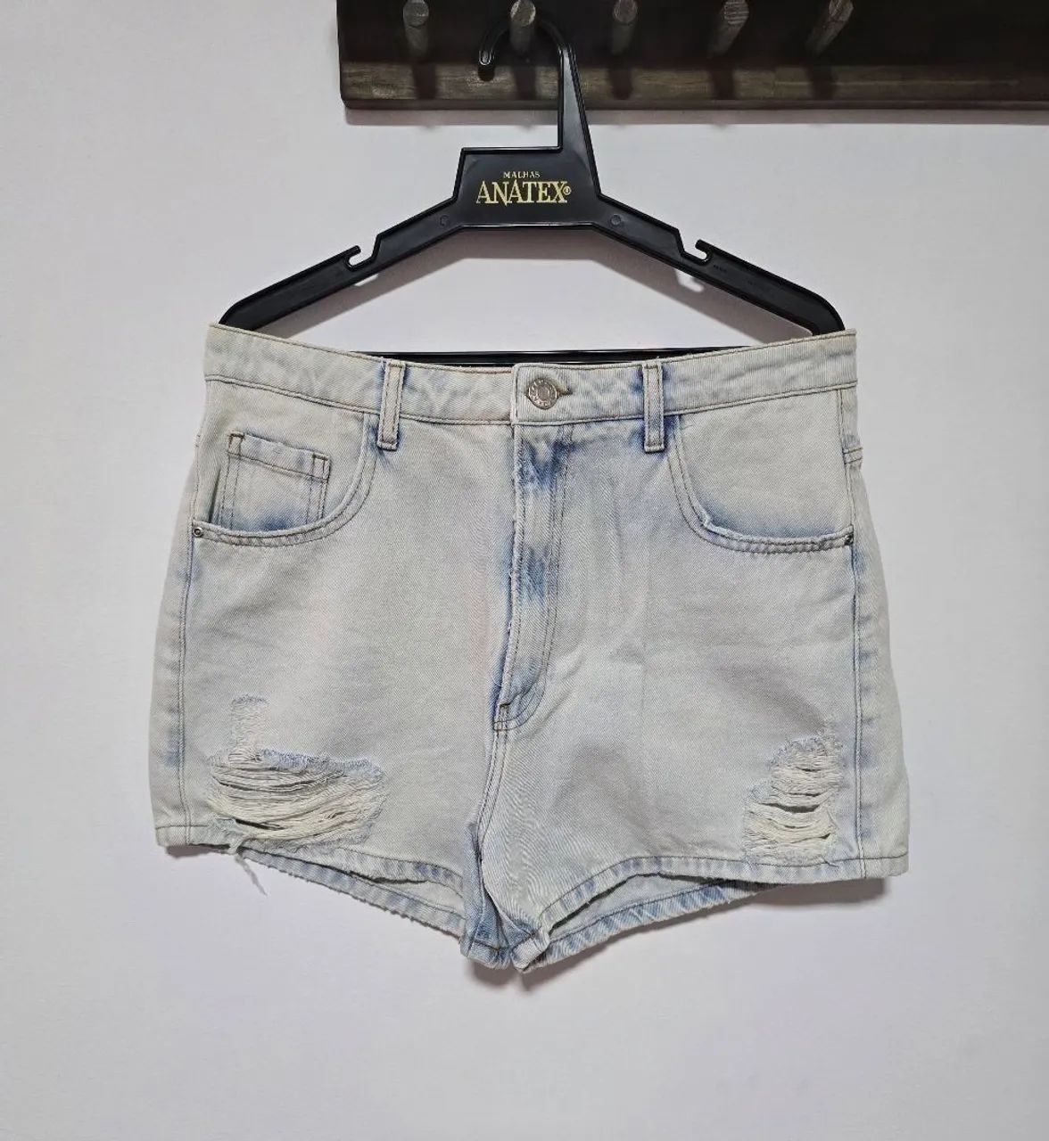 Shorts Jeans Destroyer - Amaro Denim - Tam 44