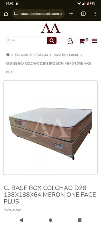 Base Box Casal e solteiro, bases e colchões.