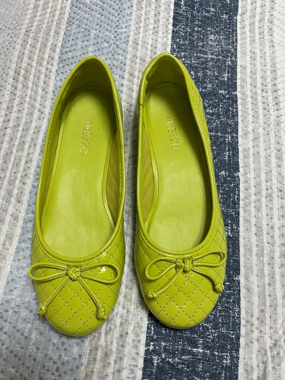 Sapatilha Arezzo Verde Limão