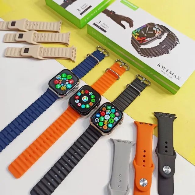 Smartwatch KW2 Max - Entrega Imediata