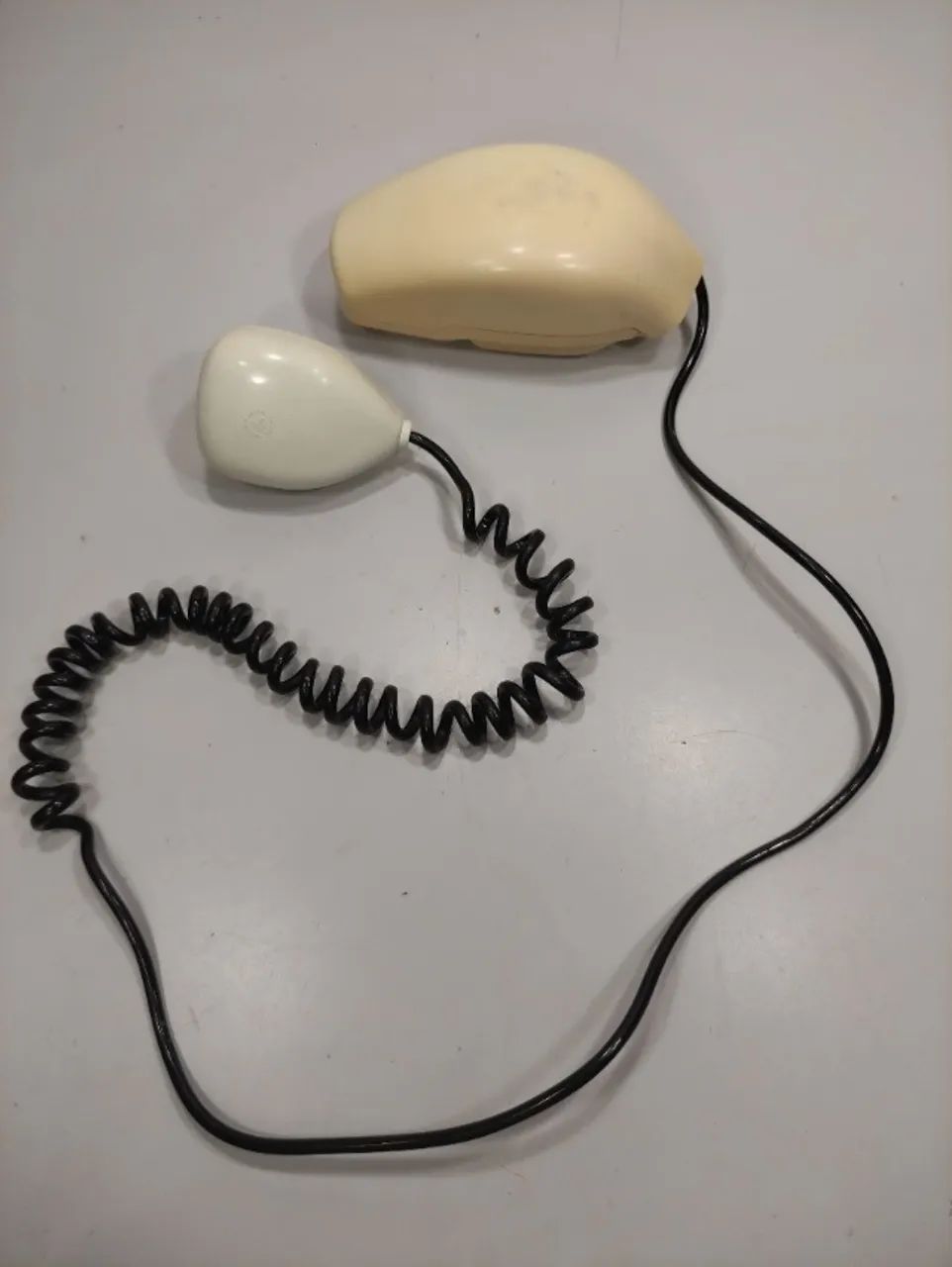*LEIA*Telefone Mesa Disco Grillo Italy Antigo Original  St2 Branco (Usado) - Foto 2