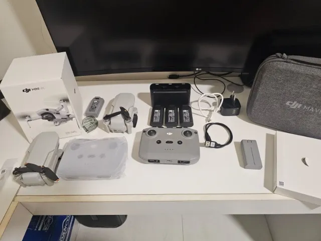 Drone DJI Mini 4k, 5 Baterias