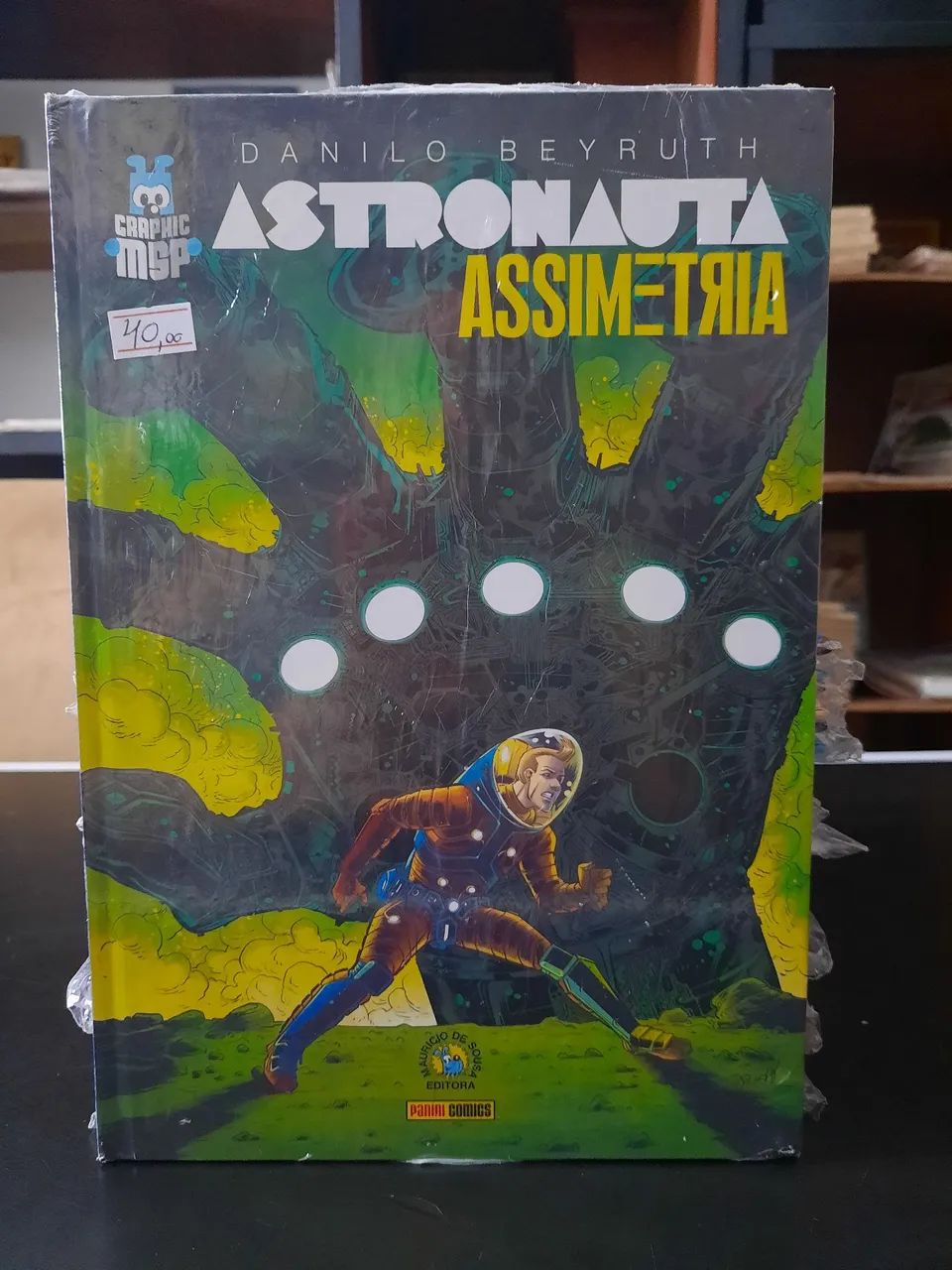 ASTRONAUTA-ASSIMETRIA - graphic msp-editora panini comics(Maurício de Sousa)