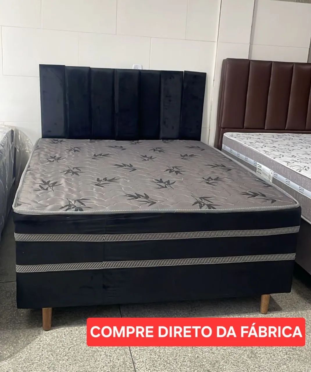 Cama box casal menor preço da cidade