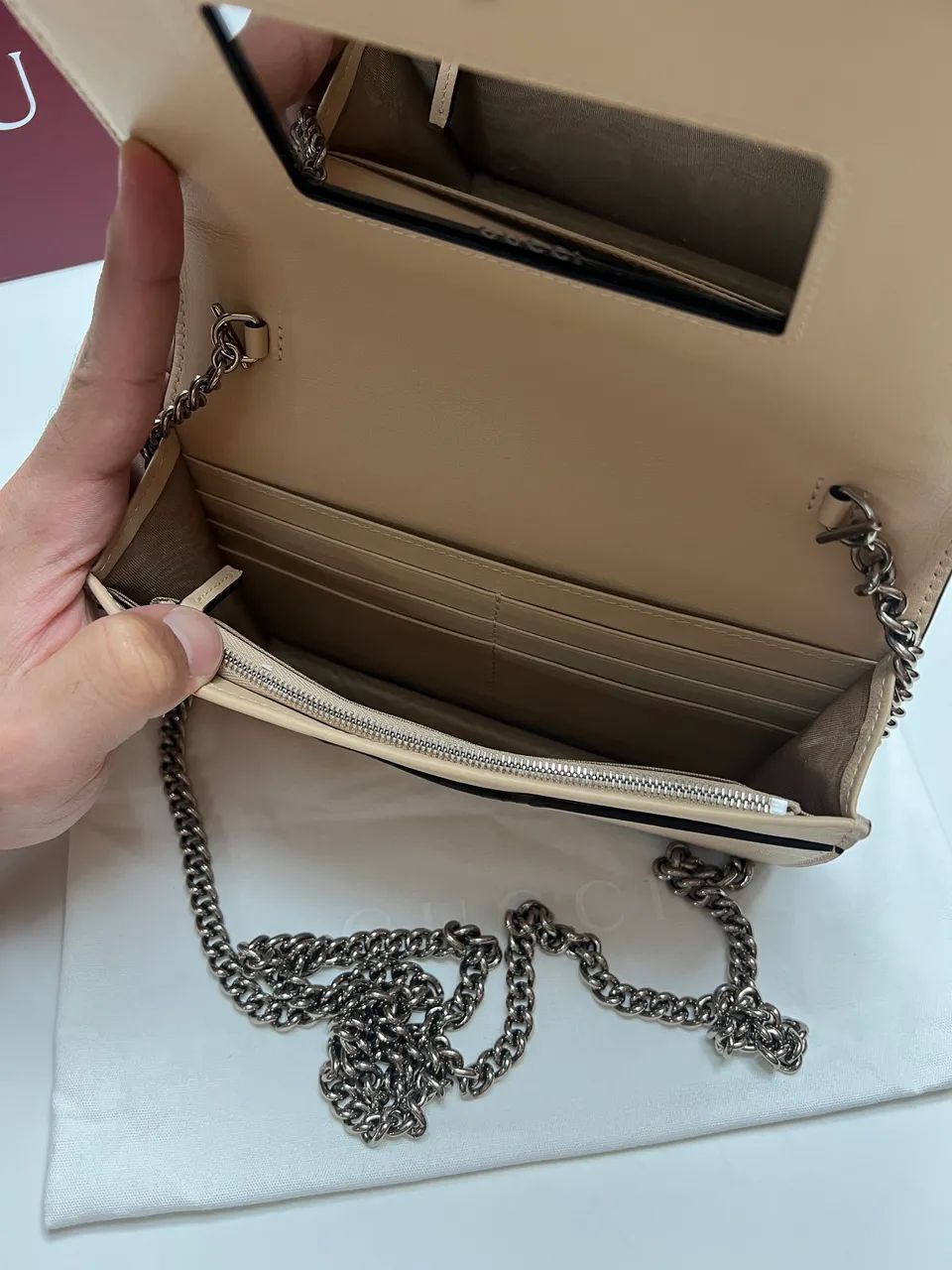 BOLSA GUCCI - GG MARMONT BI-COLOR - Foto 4