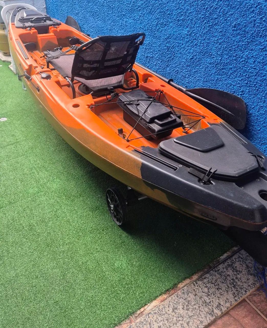 Caiaque de Pesca com estabilidade e qualidade Mako 110 Pro Hidro  - Foto 3