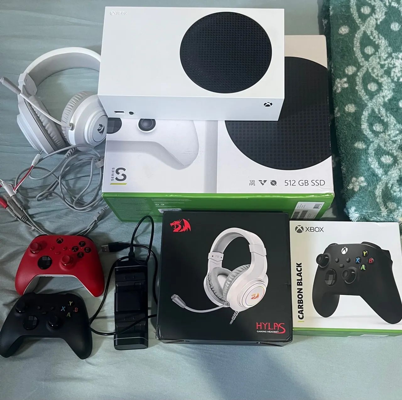 Xbox series s + 2 controles + carregador (controle) - Foto 4