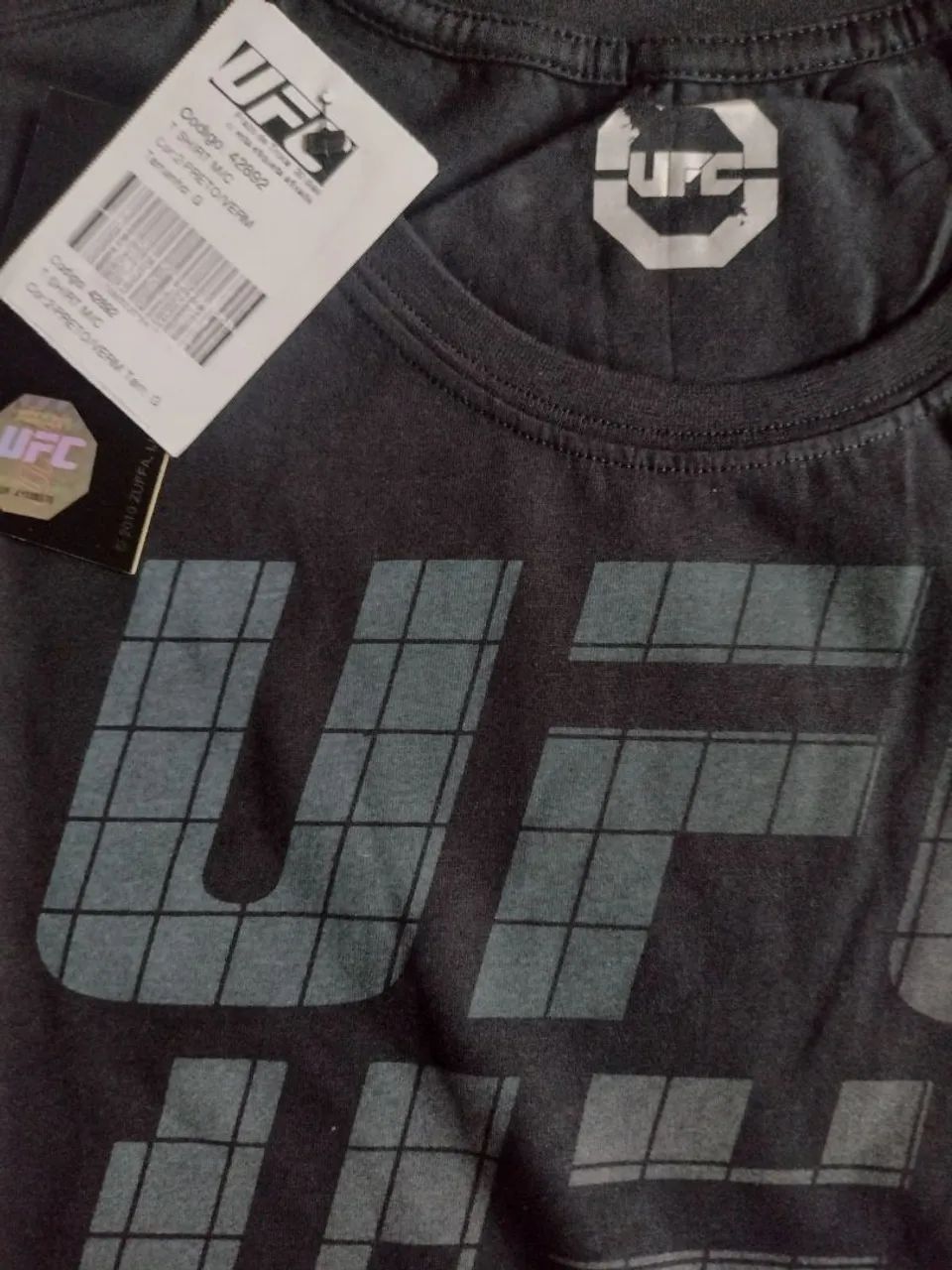 Camisa UFC - Ultimate Fighting Championship - Preta  - Foto 3
