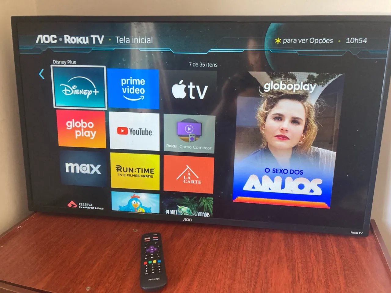 TV AOC Roku 43 polegadas