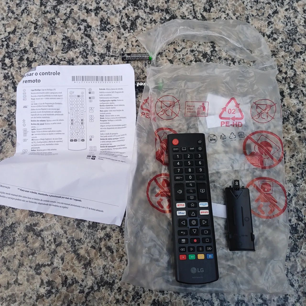 TV LG LED LG43LR67 com defeito na tela - Foto 3