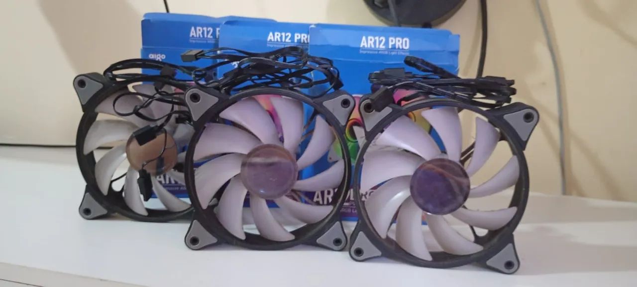 KIT 3 FANS - AR 12 PRO | AIGO  - Foto 4