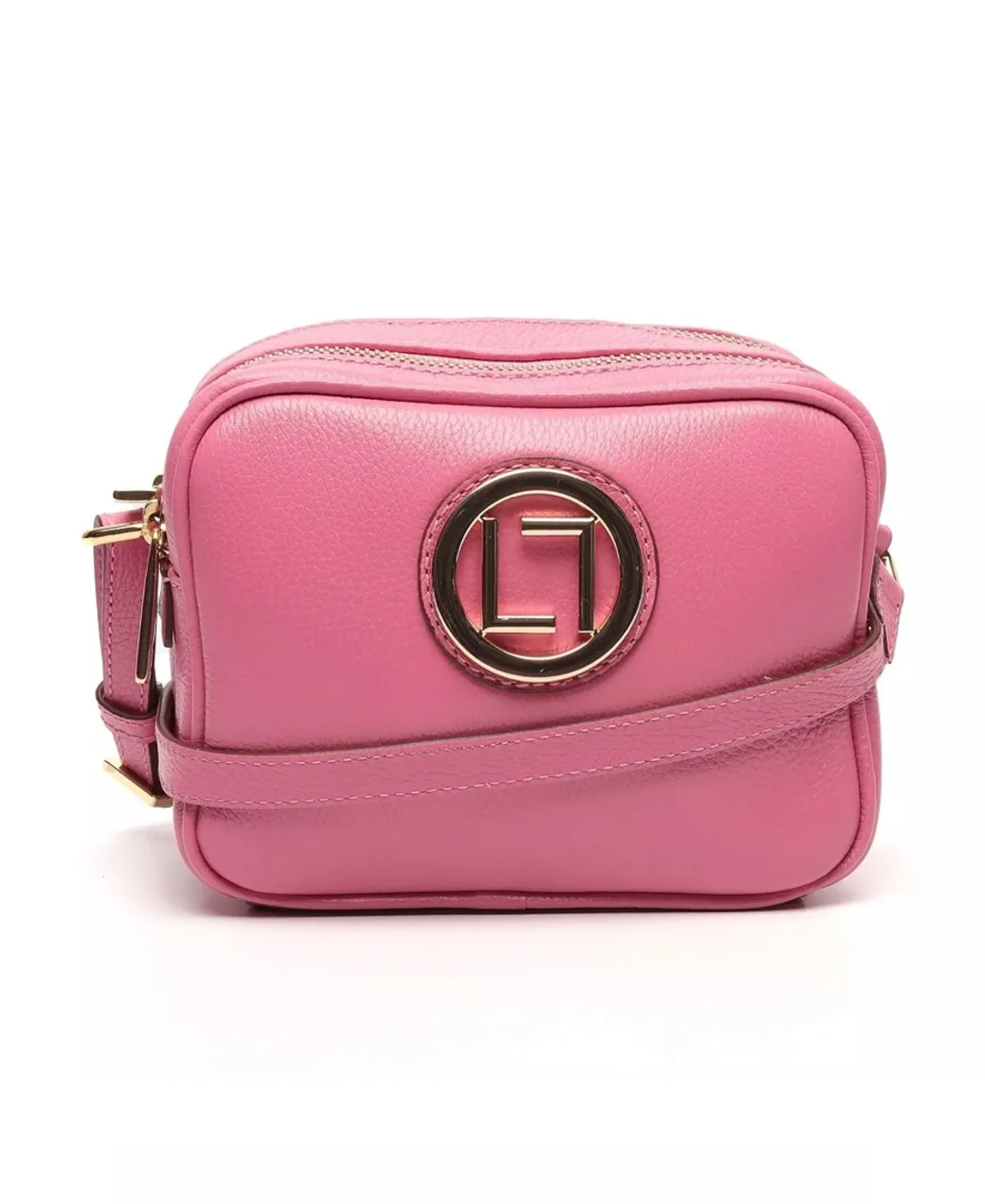 Bolsa Luz da Lua de couro rosa