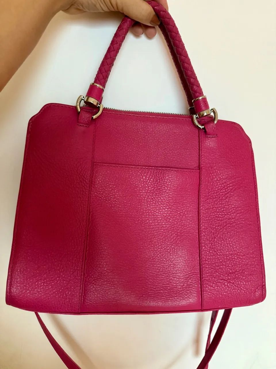 Bolsa Arezzo piazza em couro - Foto 2