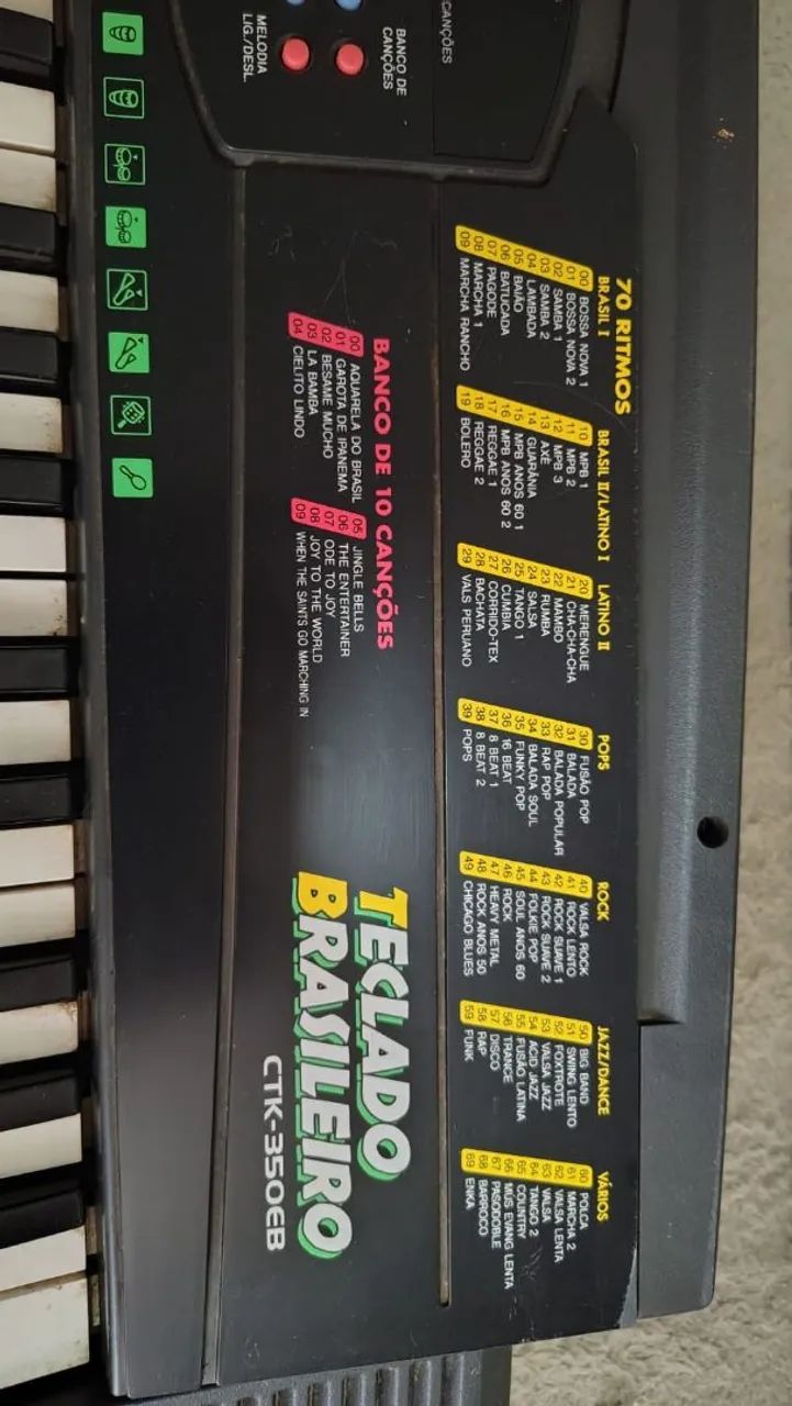 Teclado Casio CTK-350EB usado - Foto 4