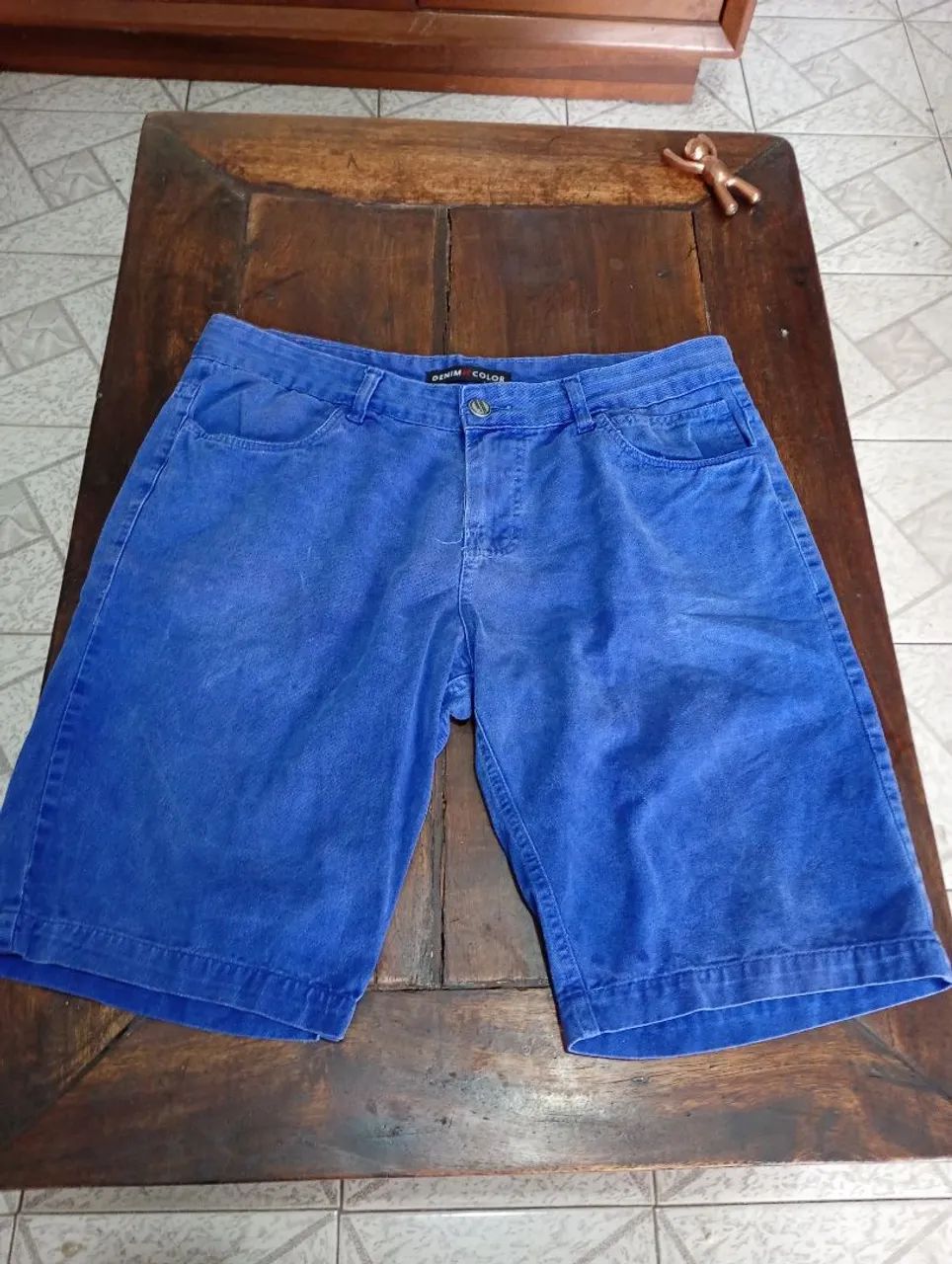 Bermuda Collor.. Azul da Denim.44