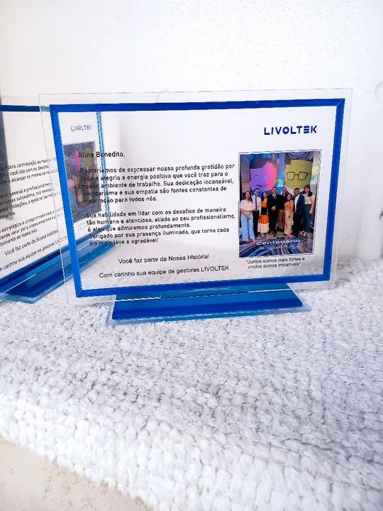 DISPLAY DE HOMENAGEM COM FOTO - Foto 4