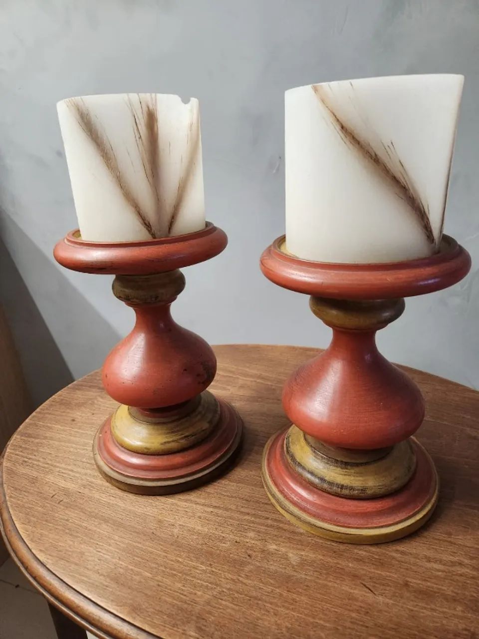 Castiçais de vela decorativos - Foto 2