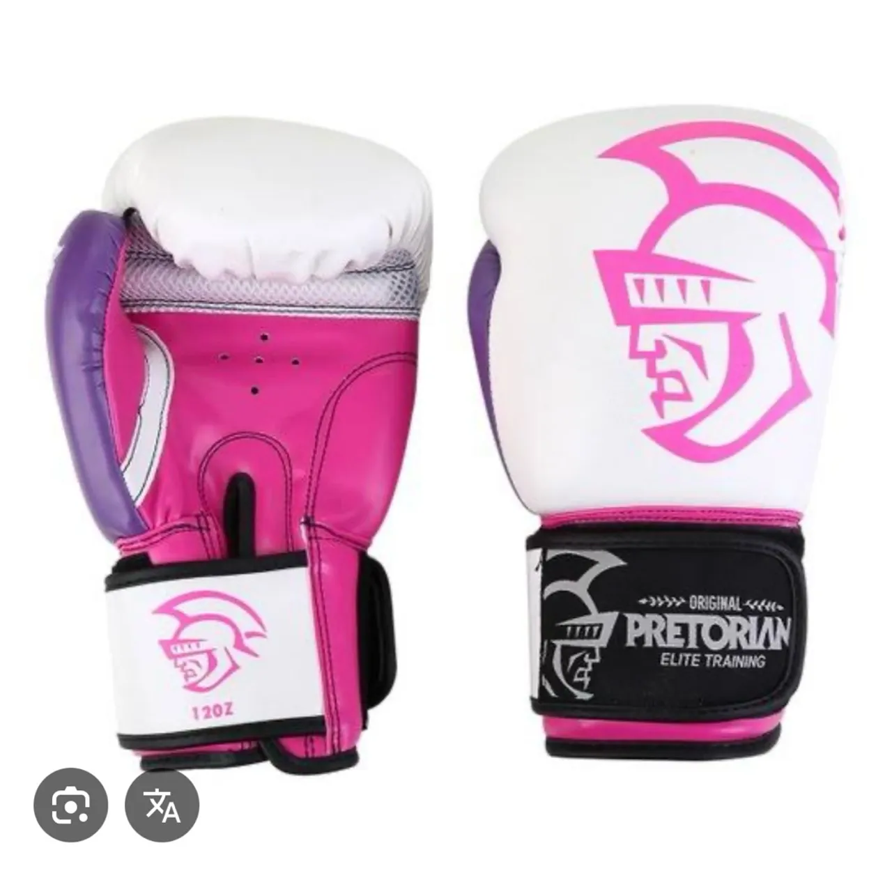 Luva de Boxe Pretorian 12oz Rosa - Treino e Competição