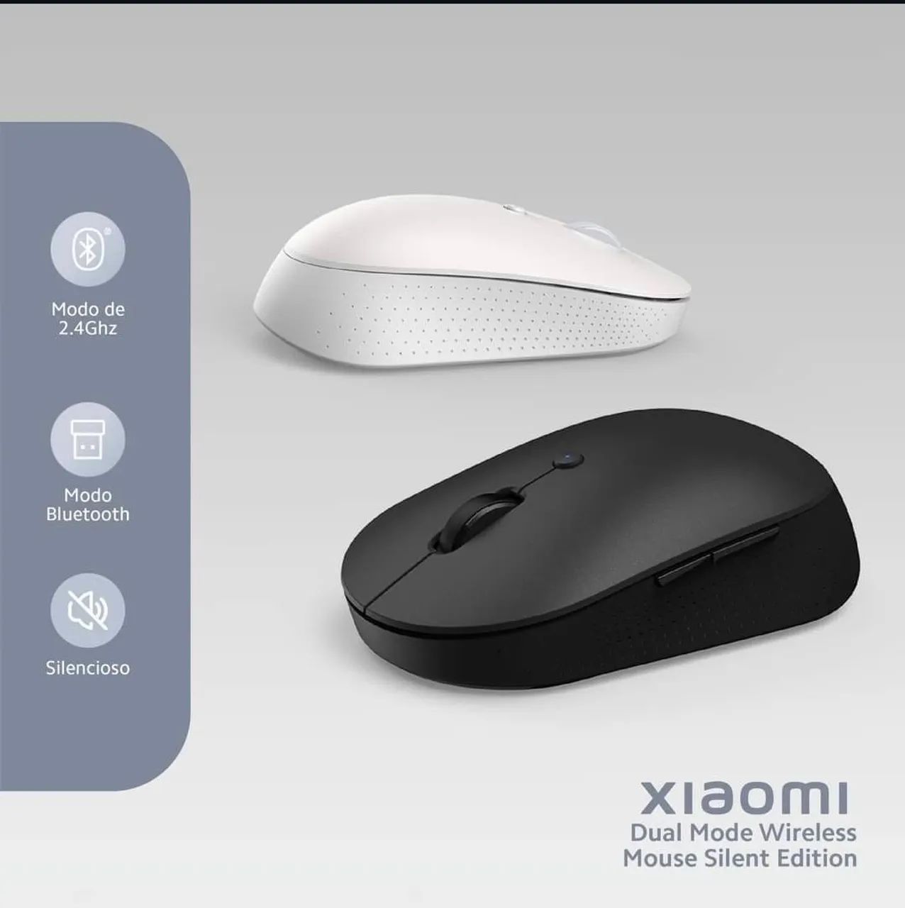 Mouse Mi Dual Mode Wireless Silent Edition - Novo - Foto 2