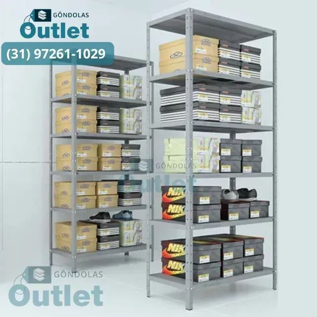 Prateleiras de aço para  escritórios - Foto 3