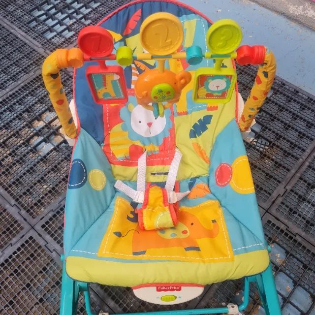 Cadeira De Descanço Balanço Vibratória E Musical (Usado) - Foto 3