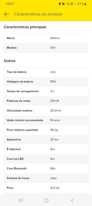 Patinete Elétrico  - Foto 5