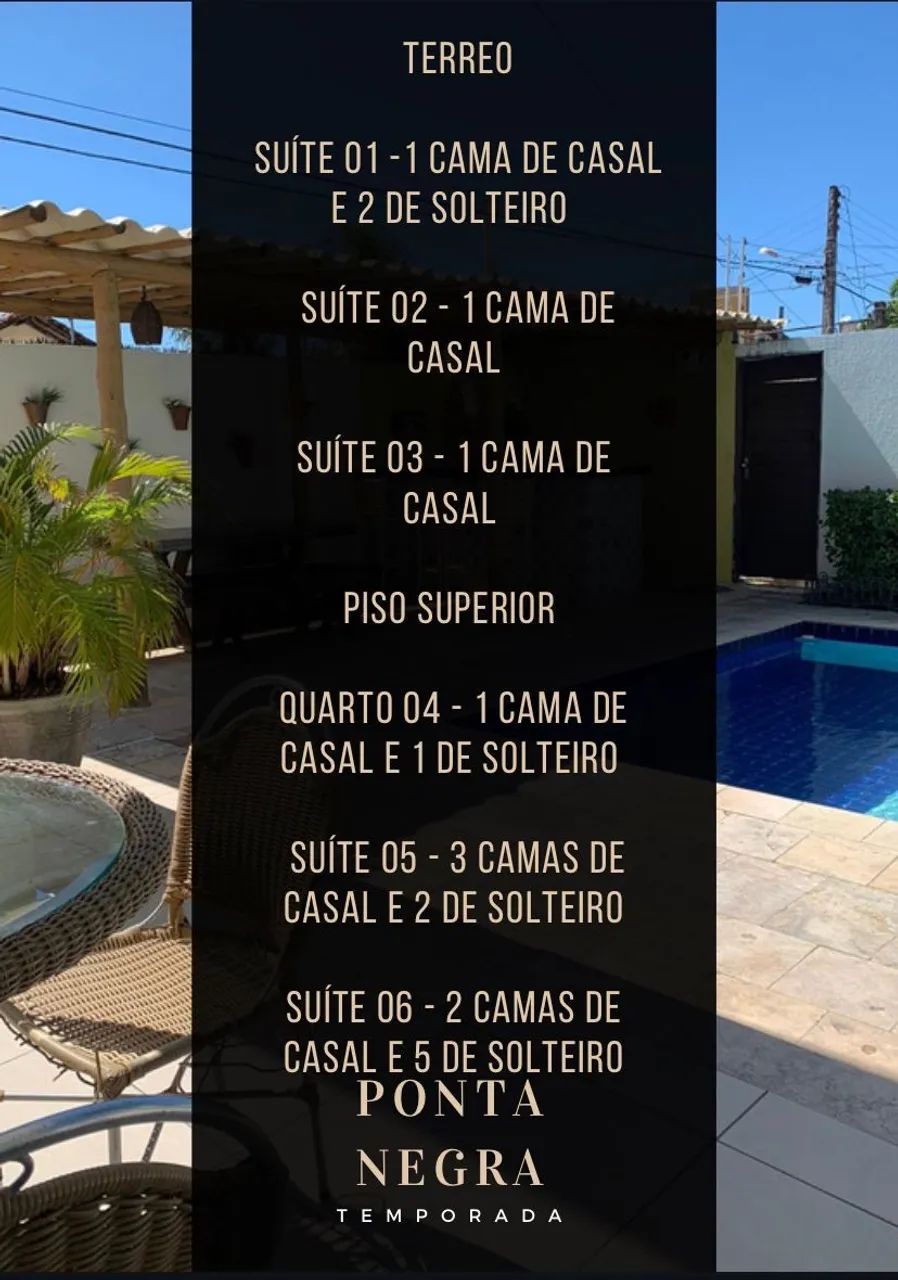 Casa por temporada em ponta negra  - Foto 4