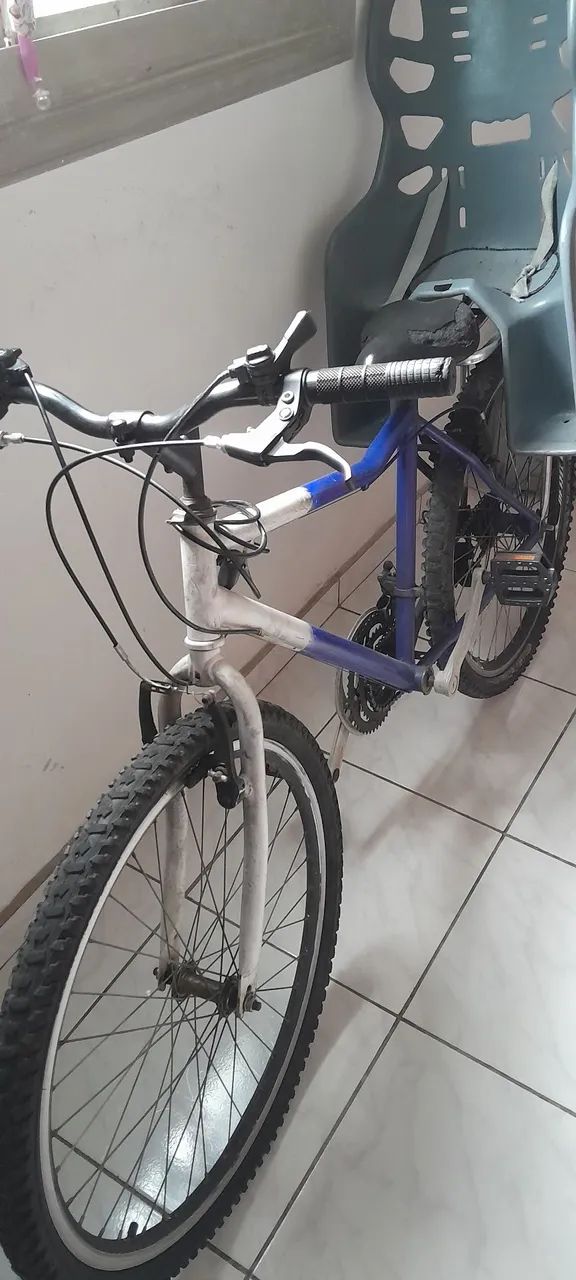 Bicicleta Aro 26 com assento para criança - Foto 2