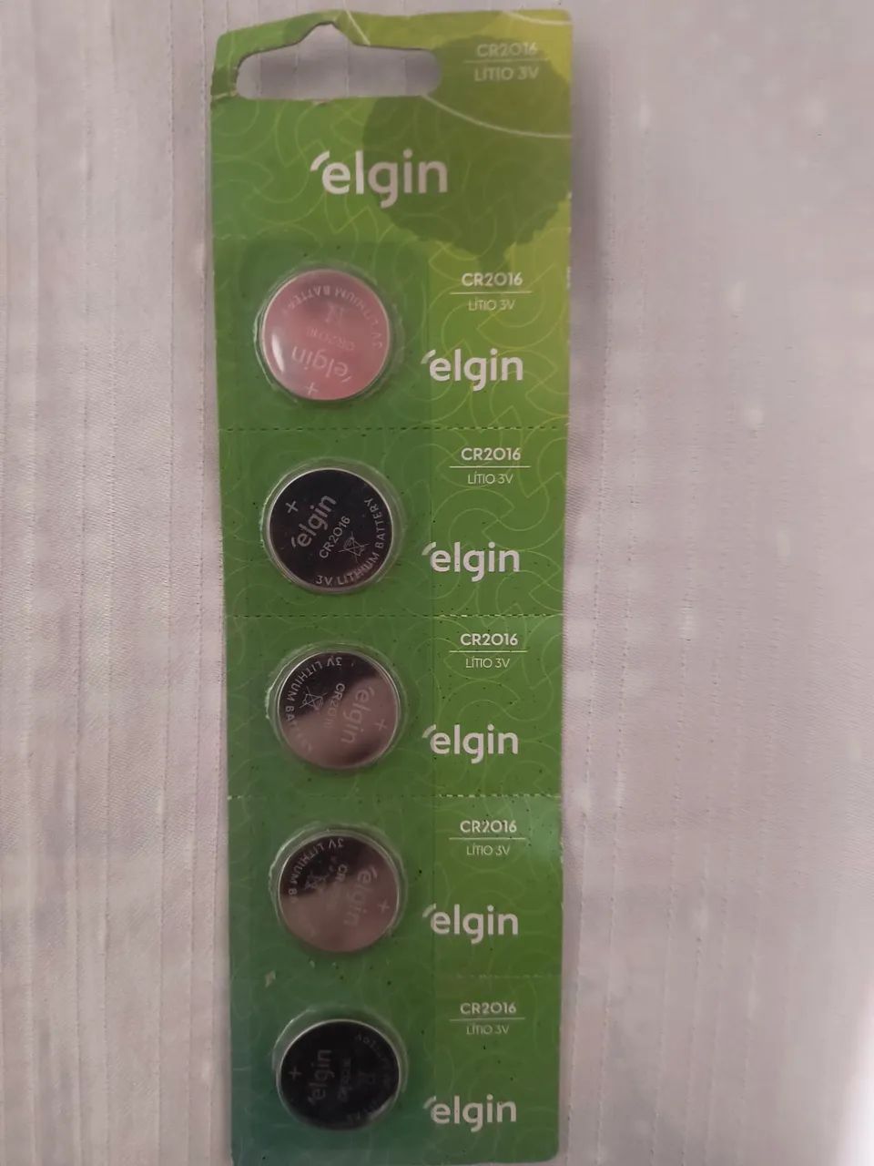 Bateria CR2016 da Elgin