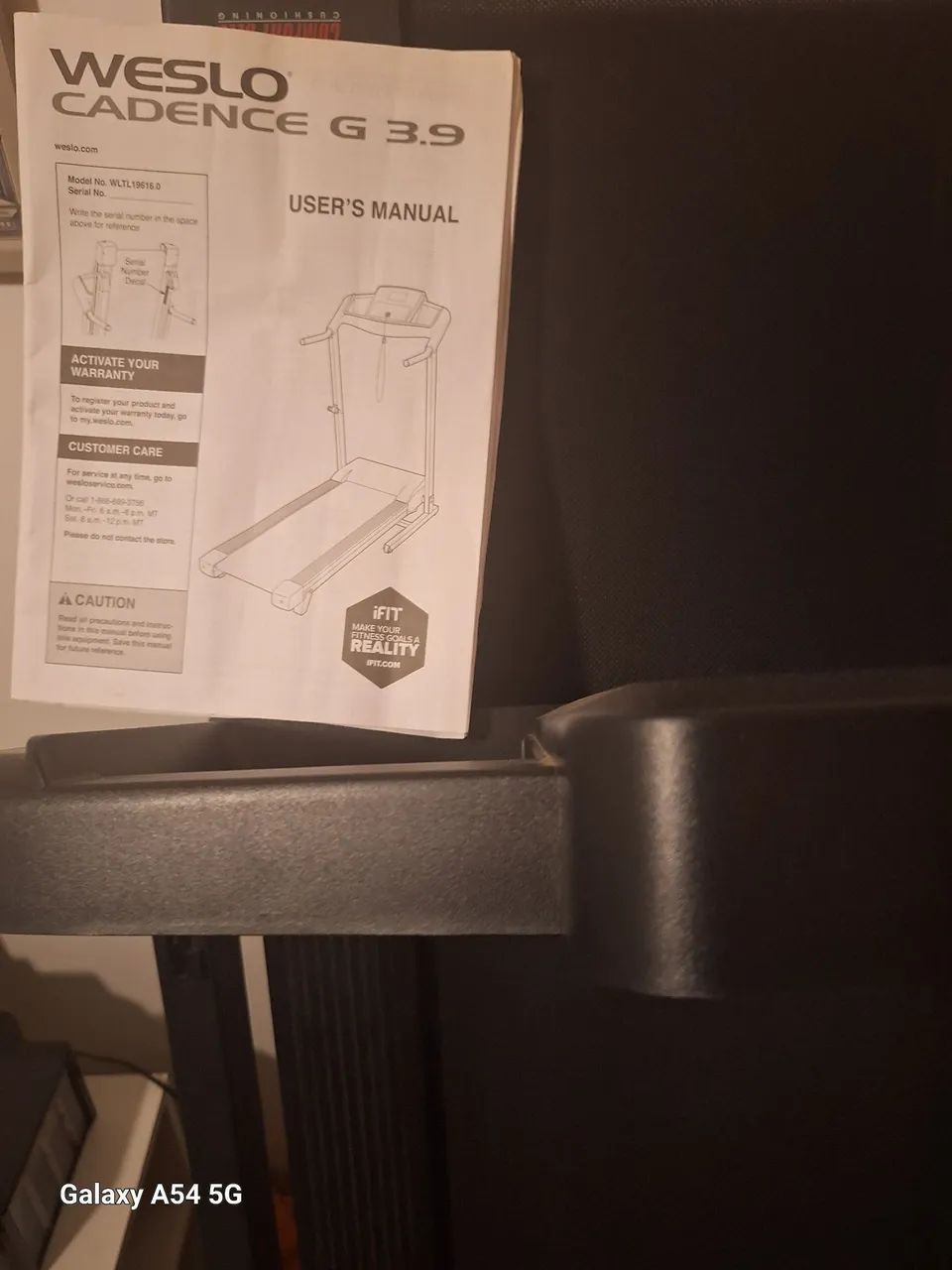 Esteira Weslo Cadence G. 3.9