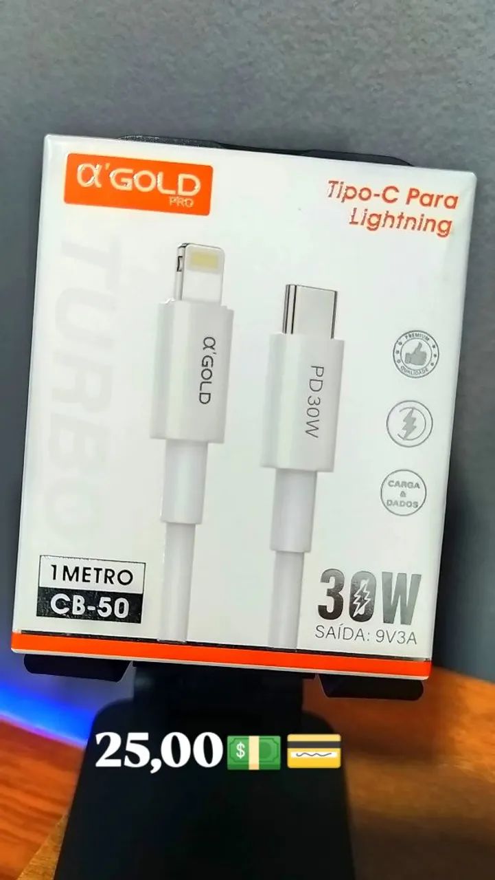 Cabo tipo c para iphone