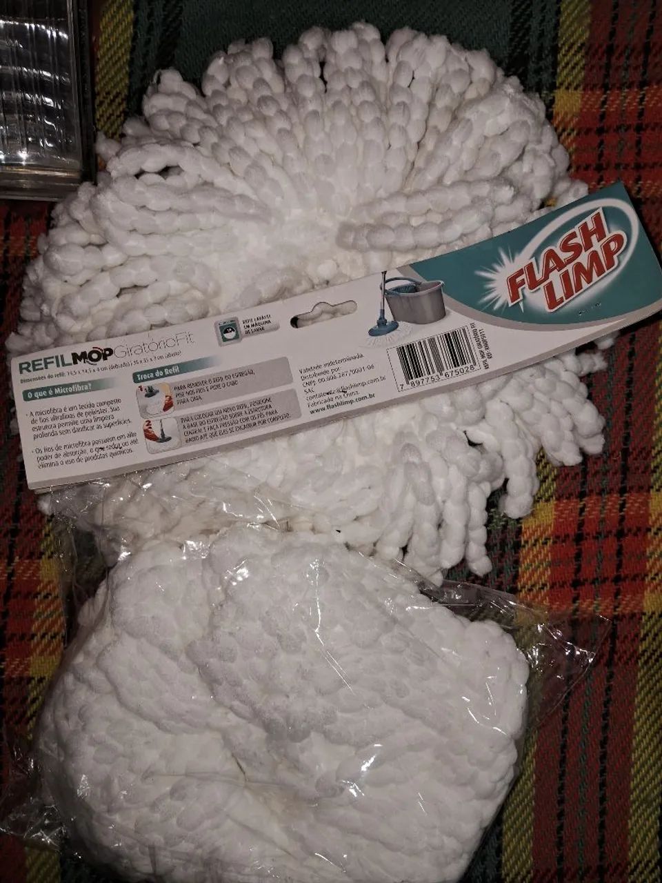 Refis para Mop Giratório Fit Flash Limp - Foto 2