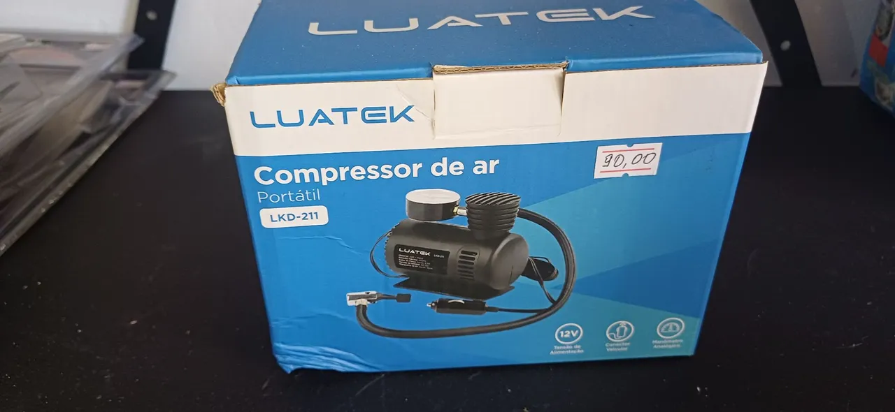 Compressor de Ar Portátil Luatek LKD-211