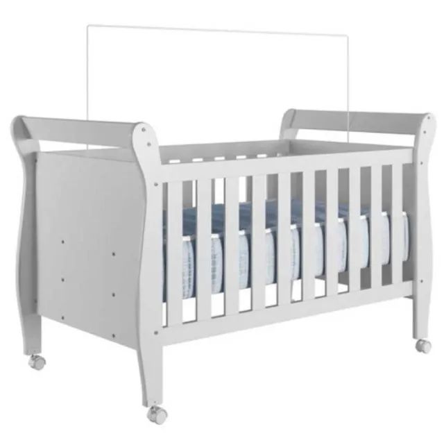 Berço Mini Cama 100% Mdf Regulagem De Altura  (FAZEMOS ENTREGA EM ATÉ 24 HORAS) - Foto 2