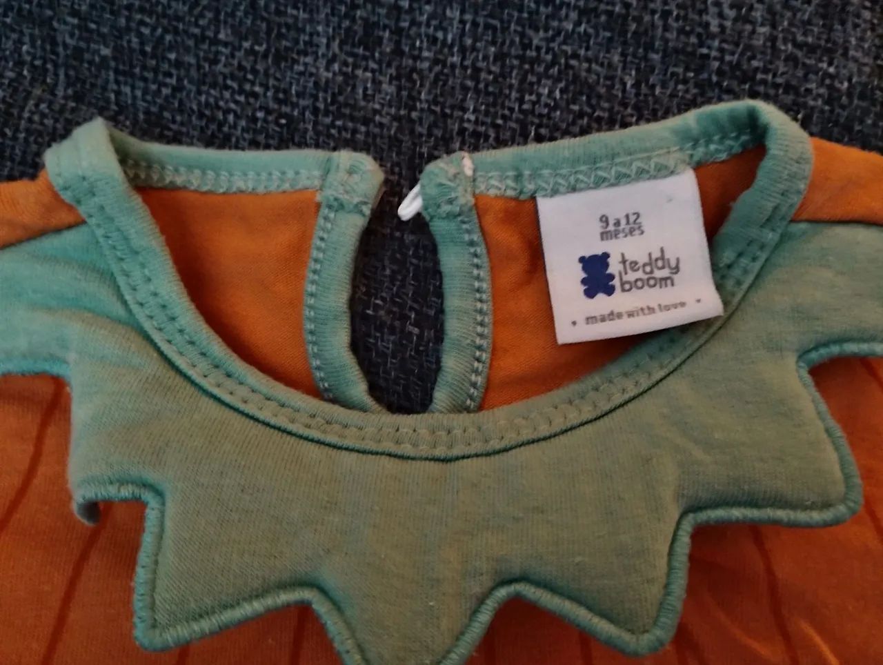 Body Bebê Abóbora - Halloween - Foto 3