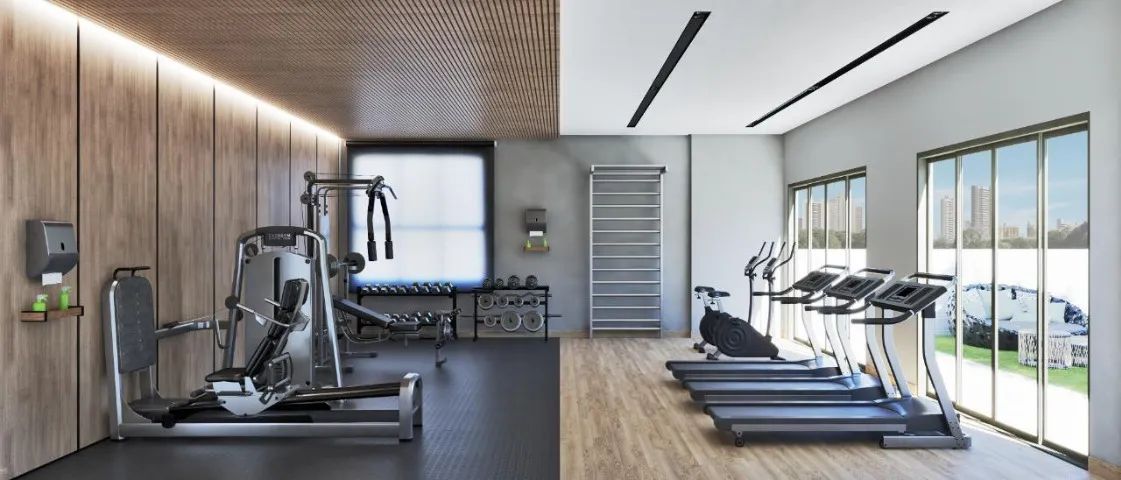 Apt com 3 quartos em Condominio Clube 2 vagas de garagem 2 suites - Foto 4