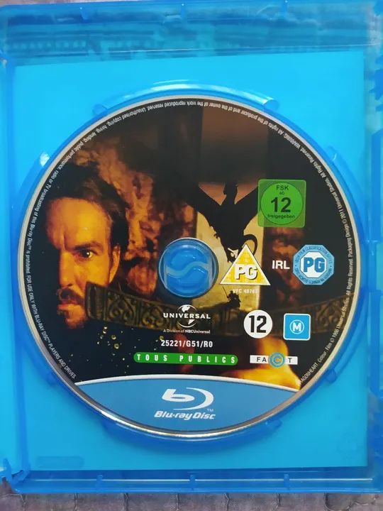 Coração de Dragão Blu Ray Importado - Foto 2