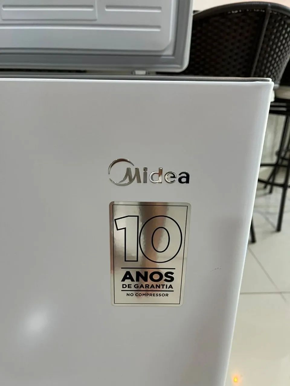 Freezer Vertical Midea -100 litros  Novo e Eficiente! - Foto 2