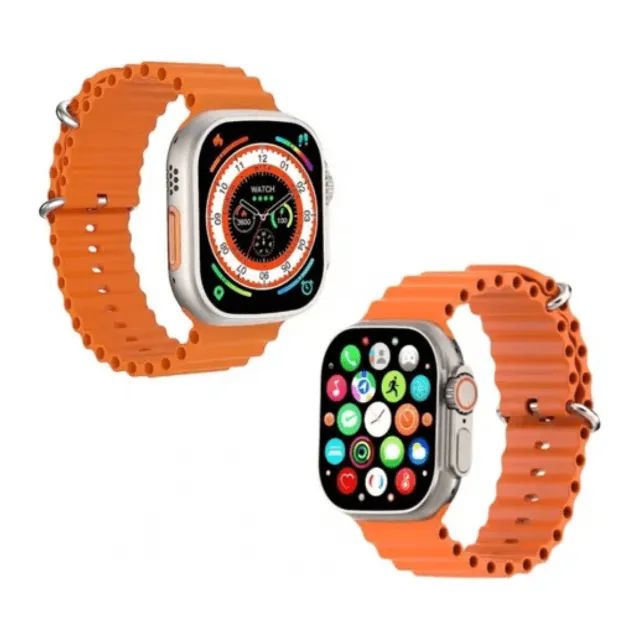 Relógio Smartwatch Ultra Series 9 Tela Amoled 49mm NFC Inteligente IP68 W69 - Bazik   - Foto 5
