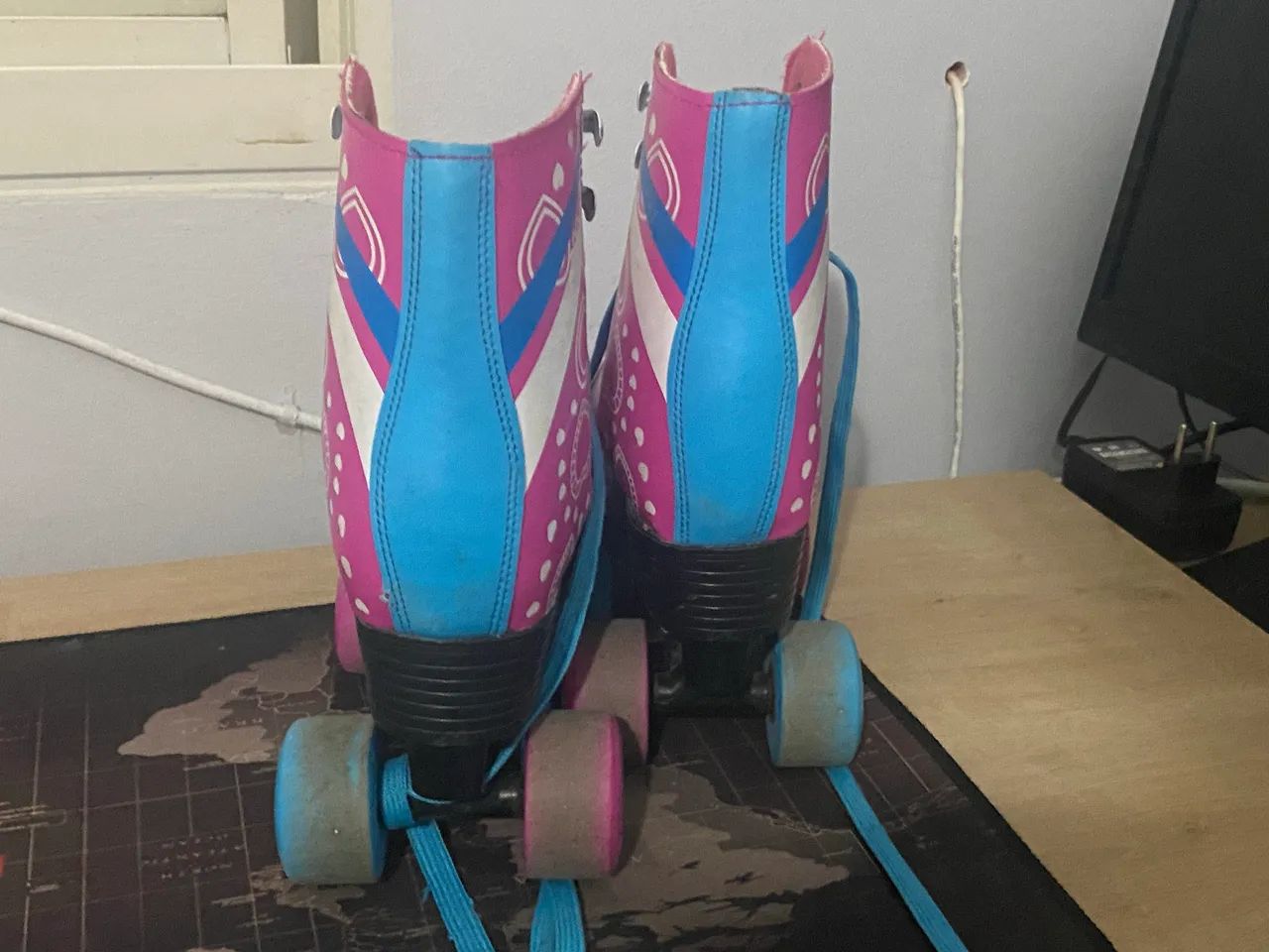 Patins Feminino 4 rodas Roller