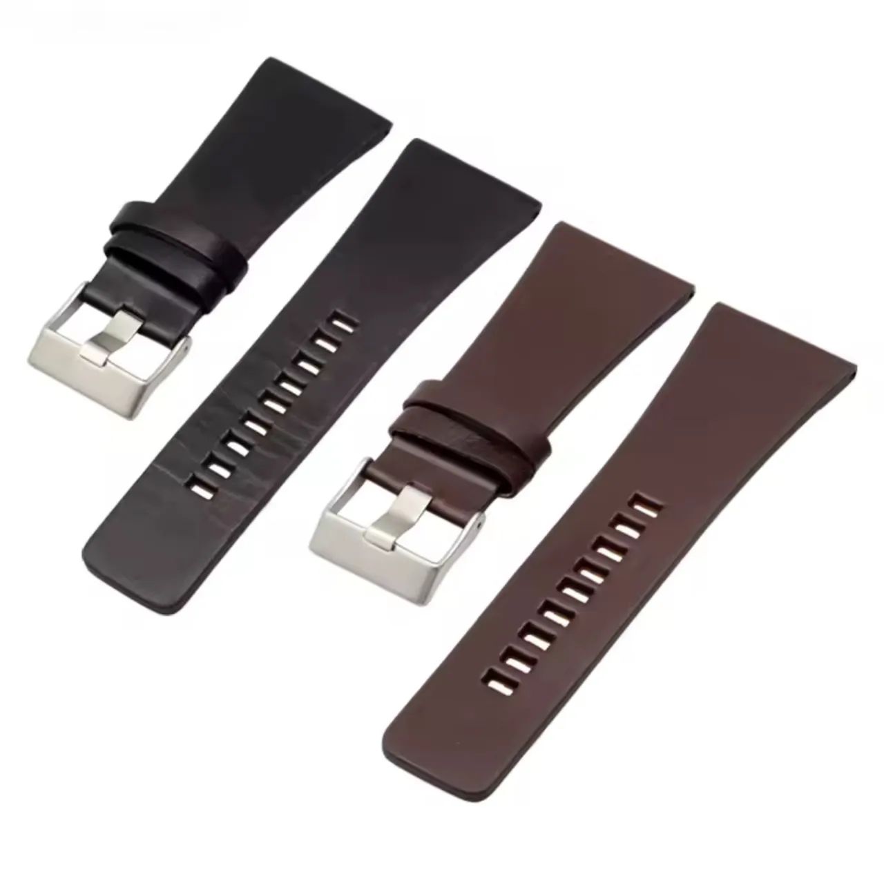 Pulseira de couro legítimo para relógios sociais - Foto 5