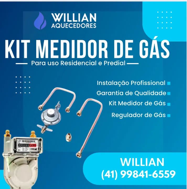 Kit Medidor de Gás