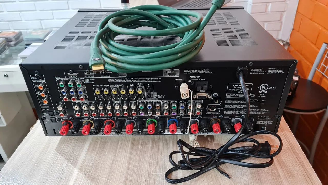 Receiver Onkyo TX-SR706 em excelente estado - Foto 5